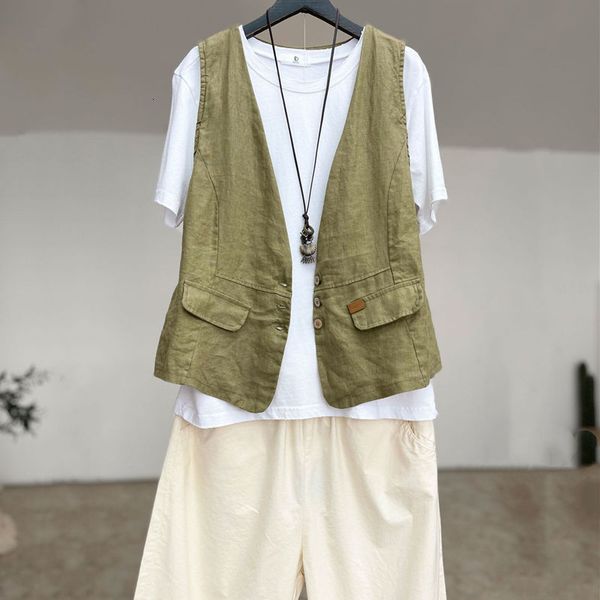 women's vests female cardigan vest, thin summer vest with loose sleeveless women's jacket 3jcg, Black;white
women's vests female cardigan vest, thin summer vest with loose sleeveless women's jacket 3jcg, Black;white