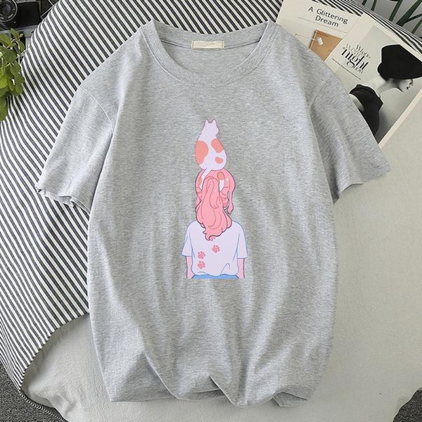 men's t-shirts pink hair girl kawaii cat printed mens t-shirt simplicity fit cool design tshirt graphic loose men top, White;black
men's t-shirts pink hair girl kawaii cat printed mens t-shirt simplicity fit cool design tshirt graphic loose men top, White;black