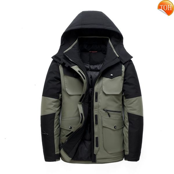 men/women winter warm coat down jackets fashion casual thickening white duck jacket large size overalls, Black
men/women winter warm coat down jackets fashion casual thickening white duck jacket large size overalls, Black