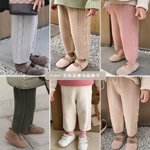 girls pants 2019 winter thickened wool knitting pants little girls cotton pants, Blue
girls pants 2019 winter thickened wool knitting pants little girls cotton pants, Blue