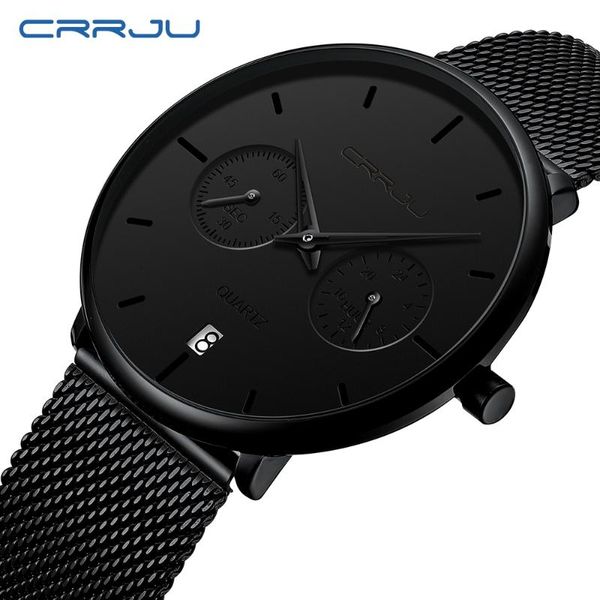 wristwatches relogio masculino crrju sport casual waterproof black watch for man fashion quartz full steel mens auto date unique, Slivery;brown
wristwatches relogio masculino crrju sport casual waterproof black watch for man fashion quartz full steel mens auto date unique, Slivery;brown
