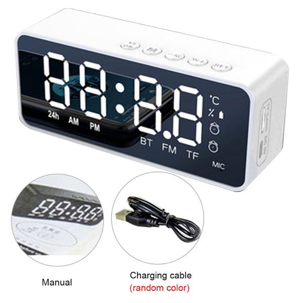 other clocks & accessories with wireless speaker household mini fm radio led display office compatible digital alarm clock player for bedroo
other clocks & accessories with wireless speaker household mini fm radio led display office compatible digital alarm clock player for bedroo