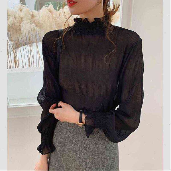 womens blouses korea chiffon blouse women long sleeve turtleneck work wear shirts lady casual blusas plus size, White
womens blouses korea chiffon blouse women long sleeve turtleneck work wear shirts lady casual blusas plus size, White