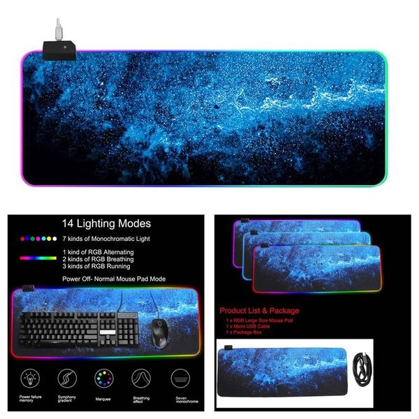 mouse pads & wrist rests starry sky gaming rgb large pad gamer mat computer mousepad led backlight surface mause keyboard desk
mouse pads & wrist rests starry sky gaming rgb large pad gamer mat computer mousepad led backlight surface mause keyboard desk