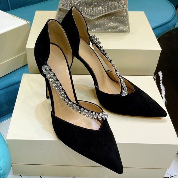 dress shoes elegant crystal bling high heels .5cm pumps brand design point toe women solid party slip-on female, Black
dress shoes elegant crystal bling high heels .5cm pumps brand design point toe women solid party slip-on female, Black