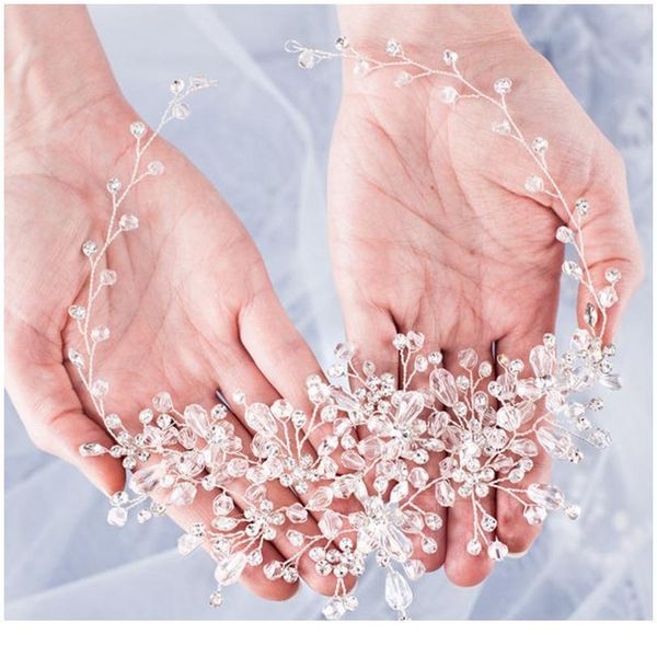 rhinestone beads handmade headband bridal hair accessories hairband wedding hair jewelry headpiece women prom accessorie qylerr, Silver
rhinestone beads handmade headband bridal hair accessories hairband wedding hair jewelry headpiece women prom accessorie qylerr, Silver