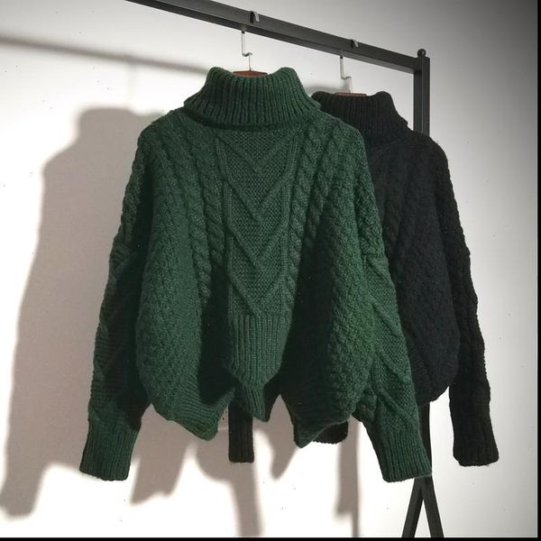 women sweaters warm turtleneck pullover twist pull jumpers autumn 2021 knitted sweaters thick warm christmas drop shipping, White;black
women sweaters warm turtleneck pullover twist pull jumpers autumn 2021 knitted sweaters thick warm christmas drop shipping, White;black