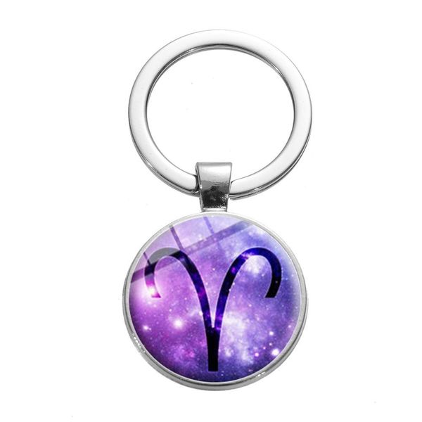 new arrived 12 constellation keychain horoscope astrology zodiac sign glass gem key rings purple galaxy llaveros birthday, Silver
new arrived 12 constellation keychain horoscope astrology zodiac sign glass gem key rings purple galaxy llaveros birthday, Silver