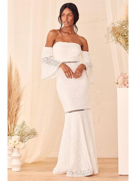 casual dresses zaggin 2021 spring fashion women high street style long sleeve card shuolder pure color lace floor length dress, Black;gray
casual dresses zaggin 2021 spring fashion women high street style long sleeve card shuolder pure color lace floor length dress, Black;gray