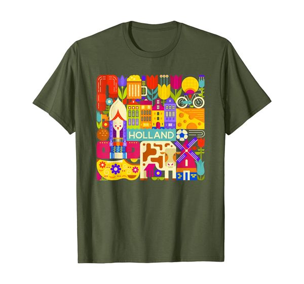 Holland Amsterdam, Dutch lovers t-shirt gift, Mainly pictures