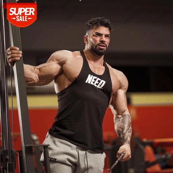 new men bodybuilding cottontank i-shaped vest gym workout fitness sleeveless shirt running stringer singlet male clothing #ww1j, White;black
new men bodybuilding cottontank i-shaped vest gym workout fitness sleeveless shirt running stringer singlet male clothing #ww1j, White;black