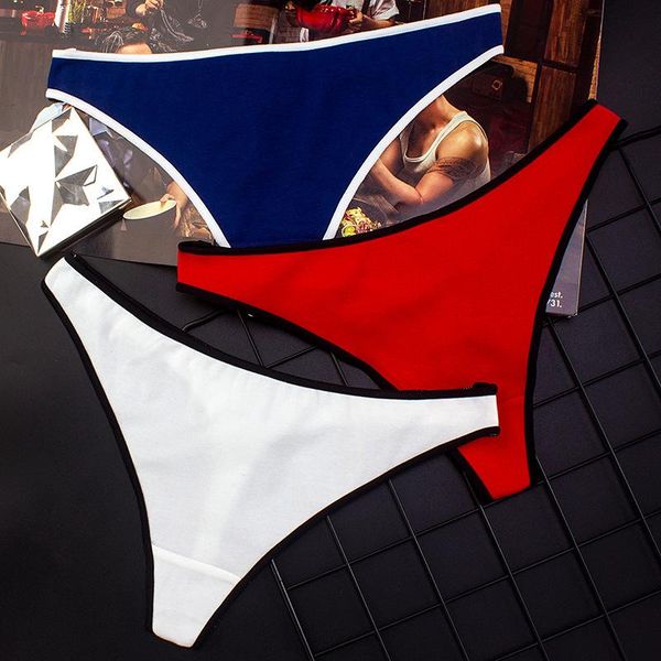 sports thongs women low-rise cotton underwear simple fashion solid g-string women's breathable panties comfortable lingerie, Black;pink
sports thongs women low-rise cotton underwear simple fashion solid g-string women's breathable panties comfortable lingerie, Black;pink