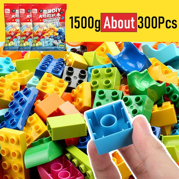 500-1500g BIg size colorful bulk particle slide blocks DIY compatible with blocks childrens toys
500-1500g BIg size colorful bulk particle slide blocks DIY compatible with blocks childrens toys