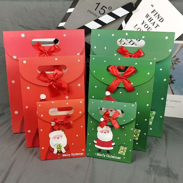 gift wrap 500pcs/lot custom paper bag, flip bow cartoon santa claus christmas candy packaging bag eve
gift wrap 500pcs/lot custom paper bag, flip bow cartoon santa claus christmas candy packaging bag eve