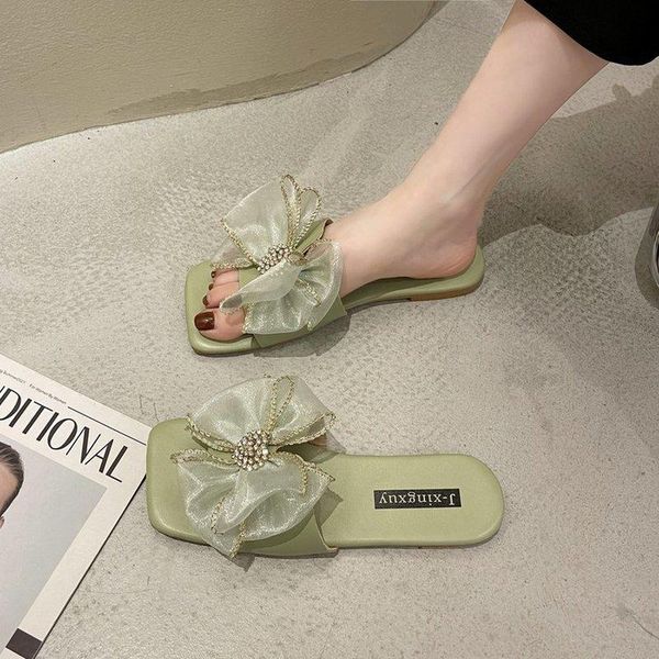 slippers web celebrity diamond mesh for women to wear the summer 2021 fairy style fake bow, Black
slippers web celebrity diamond mesh for women to wear the summer 2021 fairy style fake bow, Black