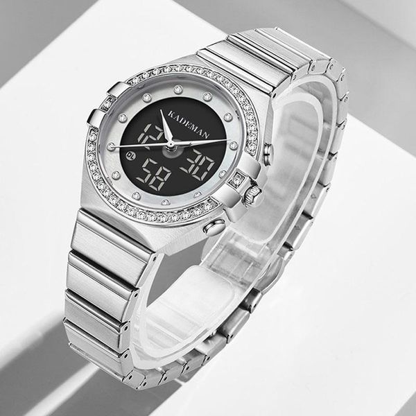 wristwatches kademan fashion women led digital watches waterproof ladies student multifunctional wristwatch quartz white watch girl clock, Slivery;brown
wristwatches kademan fashion women led digital watches waterproof ladies student multifunctional wristwatch quartz white watch girl clock, Slivery;brown