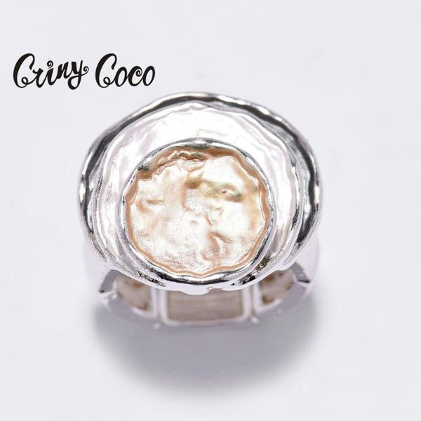 cluster rings cring coco 2021 girls creative design finger for women fashion jewelry holiday gift geometric circle alloy adjustable ring, Golden;silver
cluster rings cring coco 2021 girls creative design finger for women fashion jewelry holiday gift geometric circle alloy adjustable ring, Golden;silver