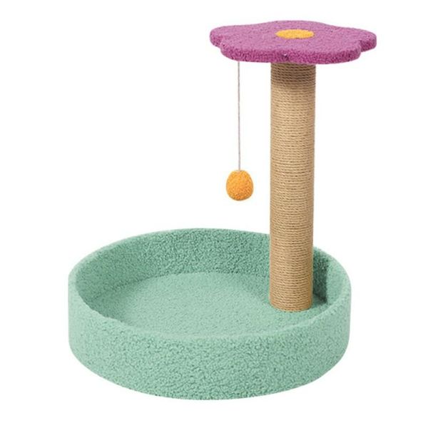 cat beds & furniture sisal jumping platform litter color flower shape soft and comfortable summer product home
cat beds & furniture sisal jumping platform litter color flower shape soft and comfortable summer product home