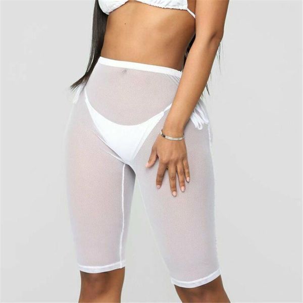 women's swimwear women bathing bikini cover ups summer solid high waist mesh sheer see-through bottoms pants stretchy beachwear swimsui, White;black
women's swimwear women bathing bikini cover ups summer solid high waist mesh sheer see-through bottoms pants stretchy beachwear swimsui, White;black
