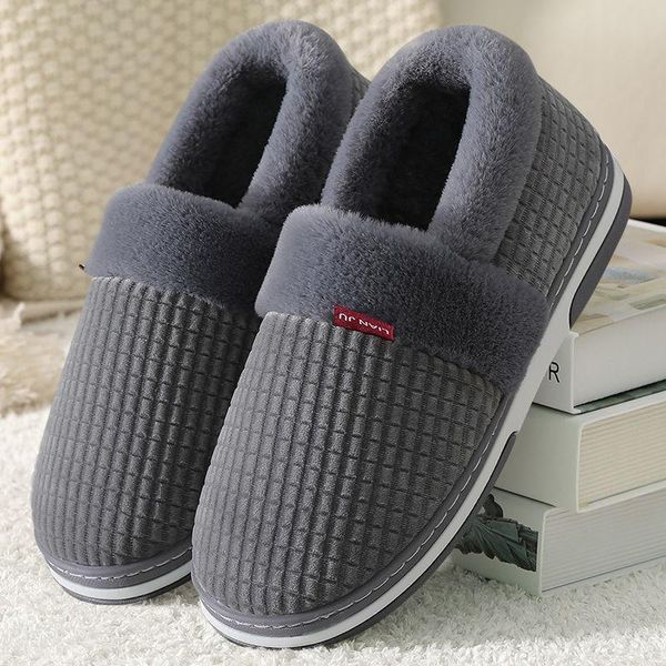 slippers winter cotton men's non-slip home indoor warm bag heel outer wear plus fluffy fashion trend shoes for women, Black
slippers winter cotton men's non-slip home indoor warm bag heel outer wear plus fluffy fashion trend shoes for women, Black
