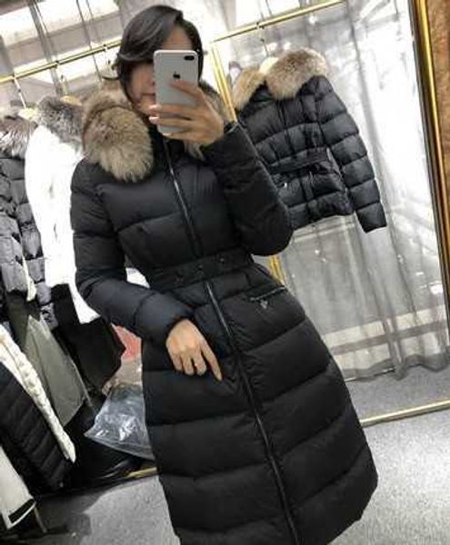 2020 new fox fur collar down jacket with belt, slim fit, medium and long down jacket for women, Black
2020 new fox fur collar down jacket with belt, slim fit, medium and long down jacket for women, Black