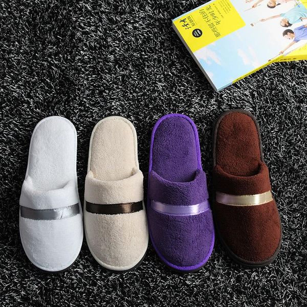 slippers el beauty clubhouse bed & breakfast slipper thick non-disposable household hospitality manufacturers made, Black
slippers el beauty clubhouse bed & breakfast slipper thick non-disposable household hospitality manufacturers made, Black
