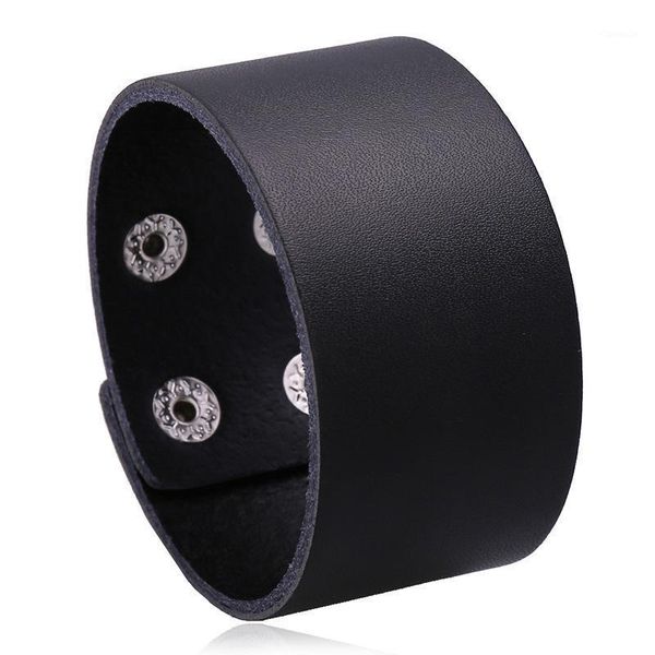 charm bracelets 2021punk leather for men women simple design wide brown / black chain jewelry wholesale, Golden;silver
charm bracelets 2021punk leather for men women simple design wide brown / black chain jewelry wholesale, Golden;silver