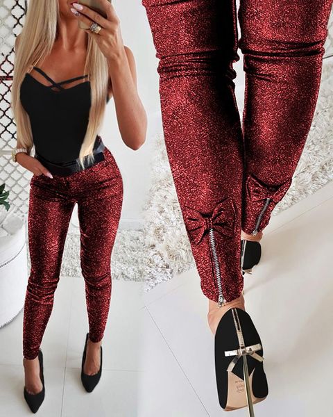 women's pants & capris 2021 red women fashion high waist skinny sequin glitter leggings trousers evening dance, Black;white
women's pants & capris 2021 red women fashion high waist skinny sequin glitter leggings trousers evening dance, Black;white