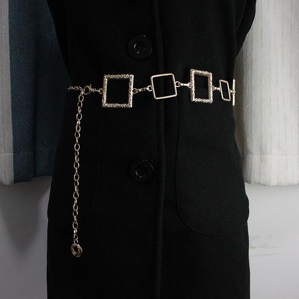 belts 100cm waistband pants classic waist chain square hollow girdle for women hip hop style fashion fine dress, Black;brown
belts 100cm waistband pants classic waist chain square hollow girdle for women hip hop style fashion fine dress, Black;brown