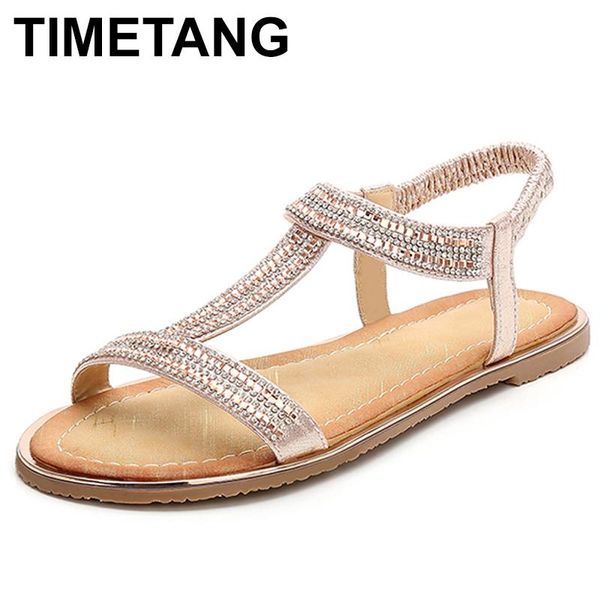 sandals timetang 2021summer style casual women shoes bohemian fish mouth rhinestone crystal beach sandalse425, Black
sandals timetang 2021summer style casual women shoes bohemian fish mouth rhinestone crystal beach sandalse425, Black