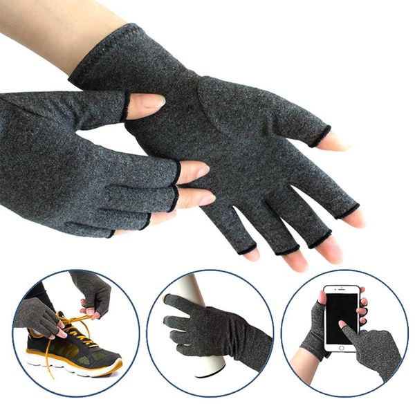 1 pair lightweight arthritis pressure health gloves high elastic breathable rehabilitation half finger gloves, Black;red
1 pair lightweight arthritis pressure health gloves high elastic breathable rehabilitation half finger gloves, Black;red