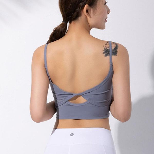 yoga outfit summer big backless crop sports tank women fitness gym push up bra running jogger vest kink padded camisole
yoga outfit summer big backless crop sports tank women fitness gym push up bra running jogger vest kink padded camisole