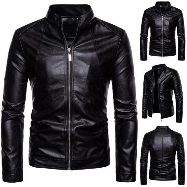 men's jackets men autumn motorcycle casual pu leather warm jacket coat spring fashion masculinas windproof overcoat jaqueta, Black;brown
men's jackets men autumn motorcycle casual pu leather warm jacket coat spring fashion masculinas windproof overcoat jaqueta, Black;brown