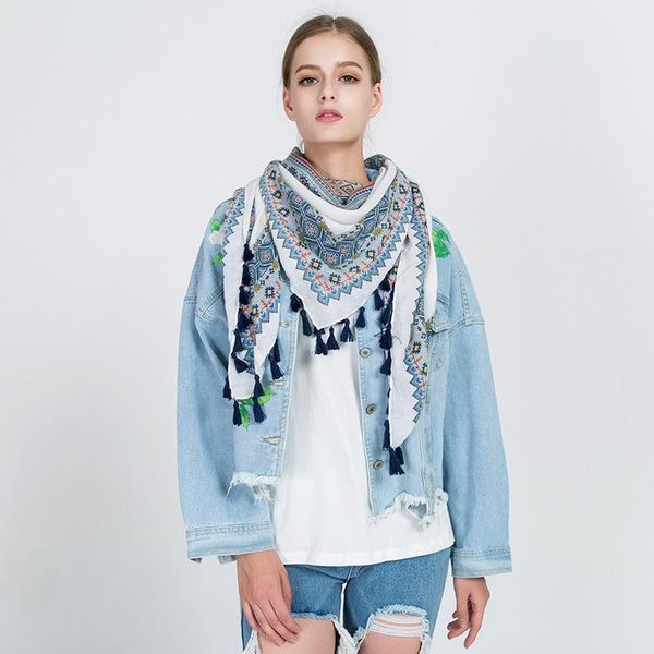 scarves russian style national square scarf for women fringed ethnic warm winter blanket pashmina shawl muffler hijab wraps, Blue;gray
scarves russian style national square scarf for women fringed ethnic warm winter blanket pashmina shawl muffler hijab wraps, Blue;gray