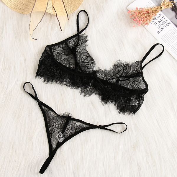 sexyy bra set lace transparent underwear set women sexyy lengerie erotic push up wire bralette seamless g string panties, Red;black
sexyy bra set lace transparent underwear set women sexyy lengerie erotic push up wire bralette seamless g string panties, Red;black