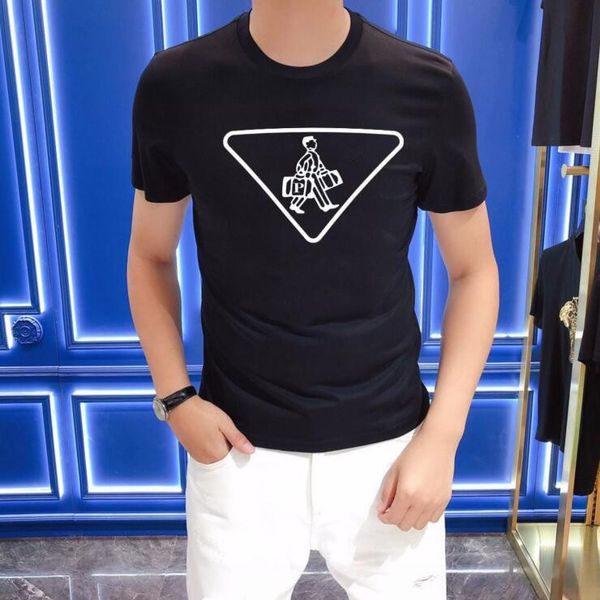 prad men's women t shirt luxury designer pure cotton short sleeve classic mens clothes t-shirt plus-size blouses global hoodie & tees, White;black
prad men's women t shirt luxury designer pure cotton short sleeve classic mens clothes t-shirt plus-size blouses global hoodie & tees, White;black