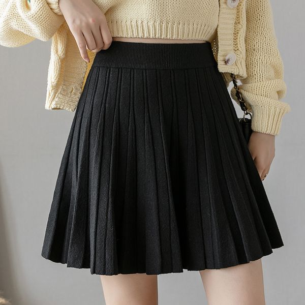 2021 new autumn high waist women mini skirts knitted stretch a-line chic skirt faldas saias jupe clothes girl short sweaterskirt 21mg, Black
2021 new autumn high waist women mini skirts knitted stretch a-line chic skirt faldas saias jupe clothes girl short sweaterskirt 21mg, Black
