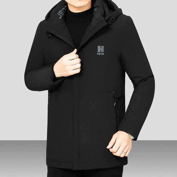 Winter Down 2021 Parka Men's Solid New Arrival Thick Warm Long Hooded Jacket Windproof Padded Coat Fashion Me Z5VL, Black
Winter Down 2021 Parka Men's Solid New Arrival Thick Warm Long Hooded Jacket Windproof Padded Coat Fashion Me Z5VL, Black