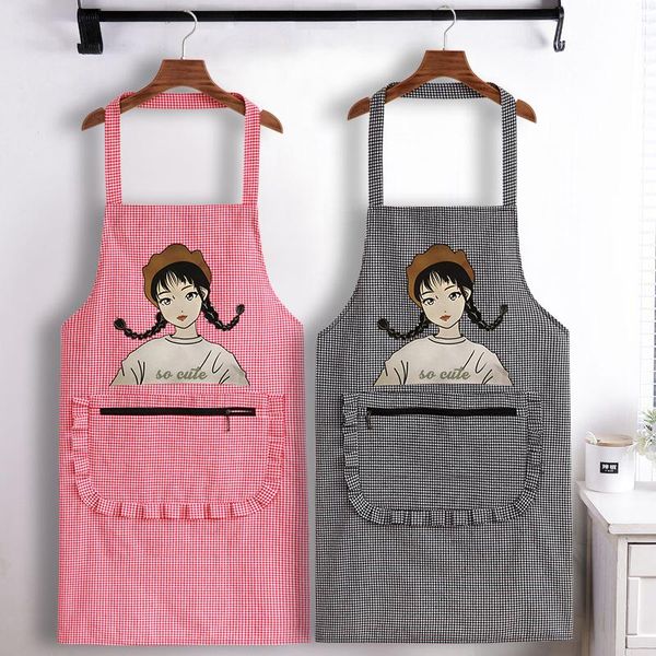 aprons apron version of men and women waterproof oil-proof home kitchen sleeveless cover around the waist clothes delantal cocina
aprons apron version of men and women waterproof oil-proof home kitchen sleeveless cover around the waist clothes delantal cocina