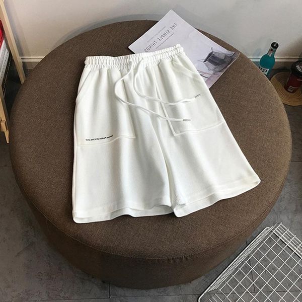 women's shorts womens comfy drawstring casual elastic waist pocketed loose fit summer korean, White;black
women's shorts womens comfy drawstring casual elastic waist pocketed loose fit summer korean, White;black