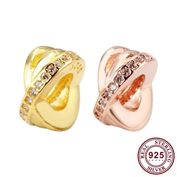 other original 925 sterling silver bead rose gold ring shaped isolation fit women bracelet & necklace diy jewelry
other original 925 sterling silver bead rose gold ring shaped isolation fit women bracelet & necklace diy jewelry