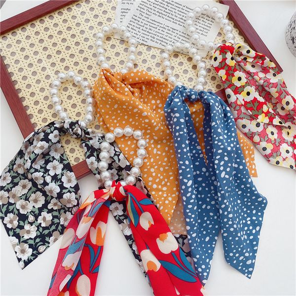 bow knotted pearl ponytail holder hair scrunchies for women cute headdress rope rubber bands accessories, Golden;silver
bow knotted pearl ponytail holder hair scrunchies for women cute headdress rope rubber bands accessories, Golden;silver