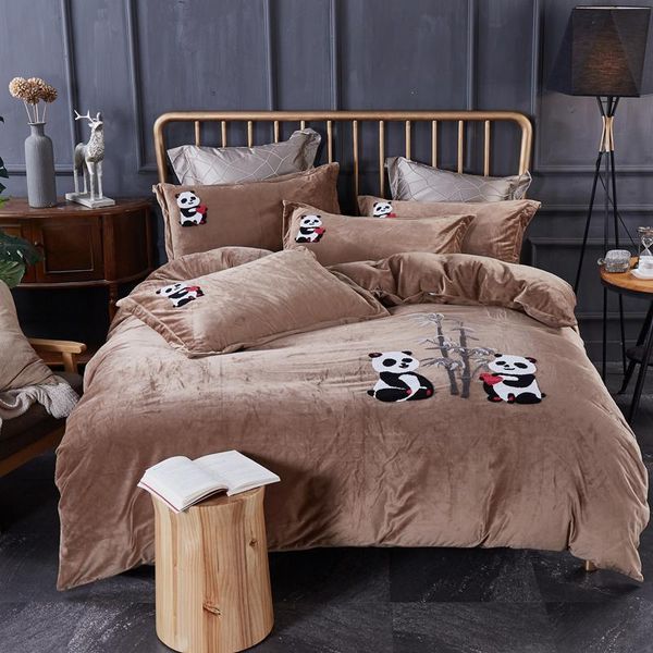 bedding sets thickening raising fabric luxury set soft bedclothes duvet/quilt cover bed linen sheet 4 pieces
bedding sets thickening raising fabric luxury set soft bedclothes duvet/quilt cover bed linen sheet 4 pieces