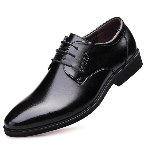 dress shoes 2021 summer men leather pointed toe quality microfiber soft man breathble for wedding handsome, Black
dress shoes 2021 summer men leather pointed toe quality microfiber soft man breathble for wedding handsome, Black