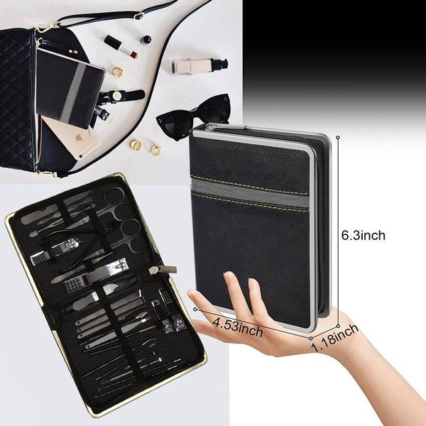 other home decor 26pcs nail clippers set stainless steel grooming kit toenail callus file whit travel case
other home decor 26pcs nail clippers set stainless steel grooming kit toenail callus file whit travel case