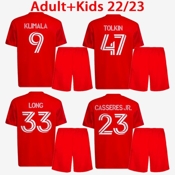 + kids kit 2022 2023 new york soccer jerseys boys sets home away red #9 klimala #47 tolkin #33 long #23 casseres jr. 22 23 child football sh, Black
+ kids kit 2022 2023 new york soccer jerseys boys sets home away red #9 klimala #47 tolkin #33 long #23 casseres jr. 22 23 child football sh, Black