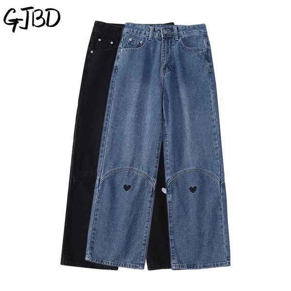 women's jeans baggy high waist 2021 streetwear embroidery pattern straight pants y2k harajuku fashion wide leg denim trouser, Blue
women's jeans baggy high waist 2021 streetwear embroidery pattern straight pants y2k harajuku fashion wide leg denim trouser, Blue