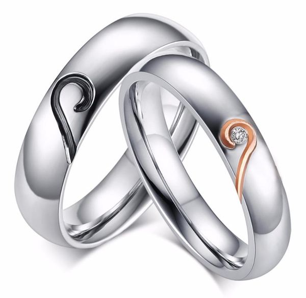 wedding rings couple i love you matching heart brushed titanium steel men women romantic for engagement, Slivery;golden
wedding rings couple i love you matching heart brushed titanium steel men women romantic for engagement, Slivery;golden