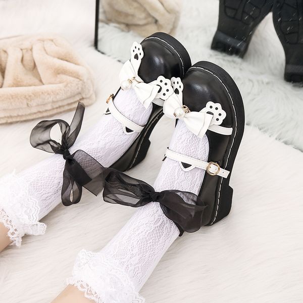 cat claw kawaii design tea beautiful japanese party anime cosplay lolita girl student jk uniform shoes fivela bowknot z9mt, Black
cat claw kawaii design tea beautiful japanese party anime cosplay lolita girl student jk uniform shoes fivela bowknot z9mt, Black