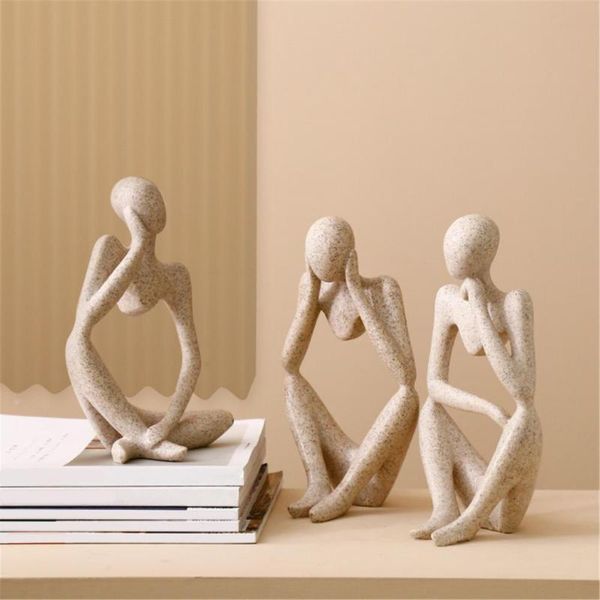 decorative objects & figurines nordic abstract thinker statue resin figurine office home decoration deskdecor handmade crafts sculpture
decorative objects & figurines nordic abstract thinker statue resin figurine office home decoration deskdecor handmade crafts sculpture